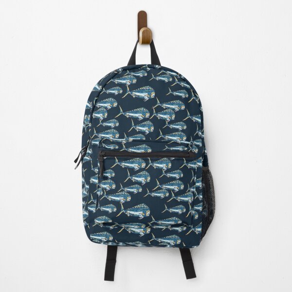 Vista previa del artículo con la obra «Mahi azul», diseñado y vendido por HueHausDesign.