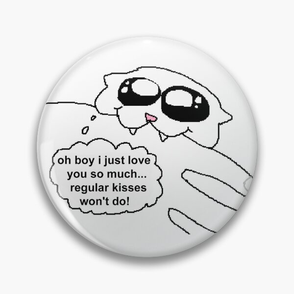 Item preview, regular kisses won't do! designed and sold by robinauts.