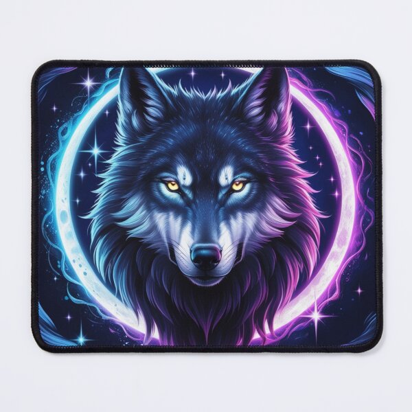 Item preview, Mystical Spirit Wolf Portrait designed and sold by RebelPaintBrush.