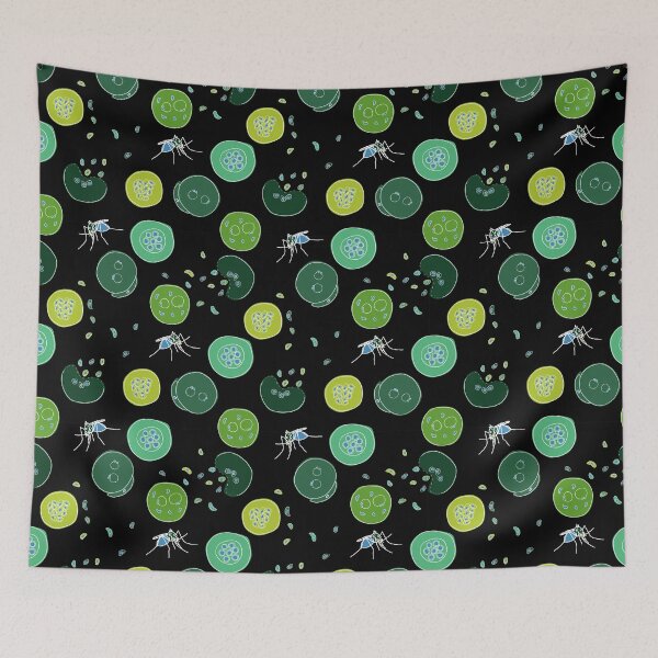 Item preview, Parasites on Black designed and sold by Hodgepodge Bricolage.