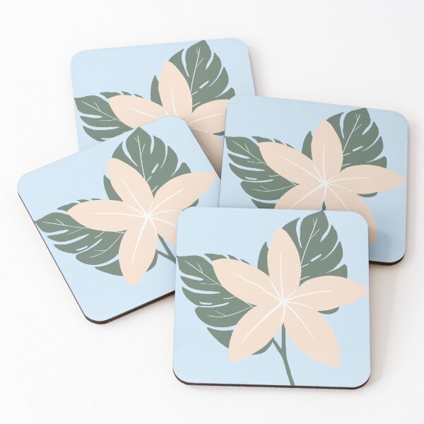 Item preview, Pastel tropical flower designed and sold by SherabArts.