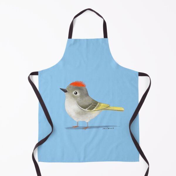 Item preview, Ruby Crowned Kinglet bird designed and sold by julianamotzko.