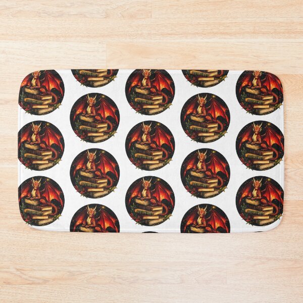 Item preview, Red Dragon And Books designed and sold by TheAnimalZ00.