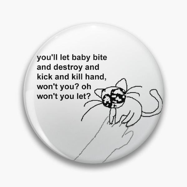 Item preview, baby bite hand? designed and sold by robinauts.