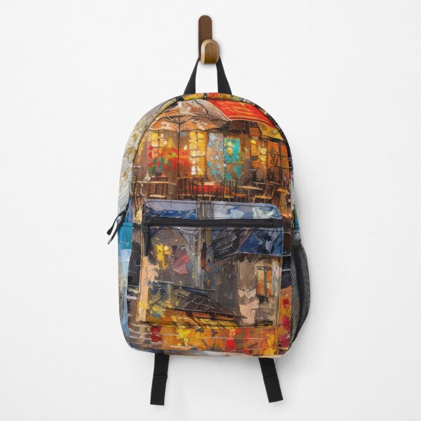 Item preview, Impressionist Street Cafe designed and sold by NeoNebulaArt.