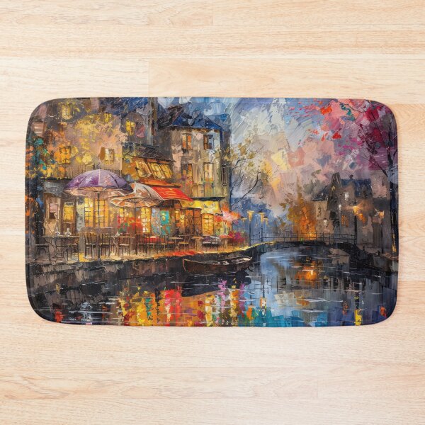 Item preview, Impressionist Street Cafe designed and sold by NeoNebulaArt.