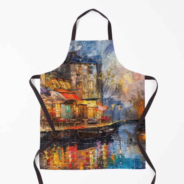 Item preview, Impressionist Street Cafe designed and sold by NeoNebulaArt.