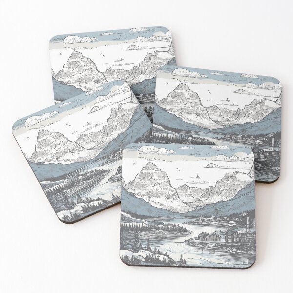 Item preview, Norwegian Fjords designed and sold by kendellas.