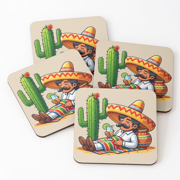 Item preview, Mexican Napping Cactus Sombrero  designed and sold by Myra365Art.