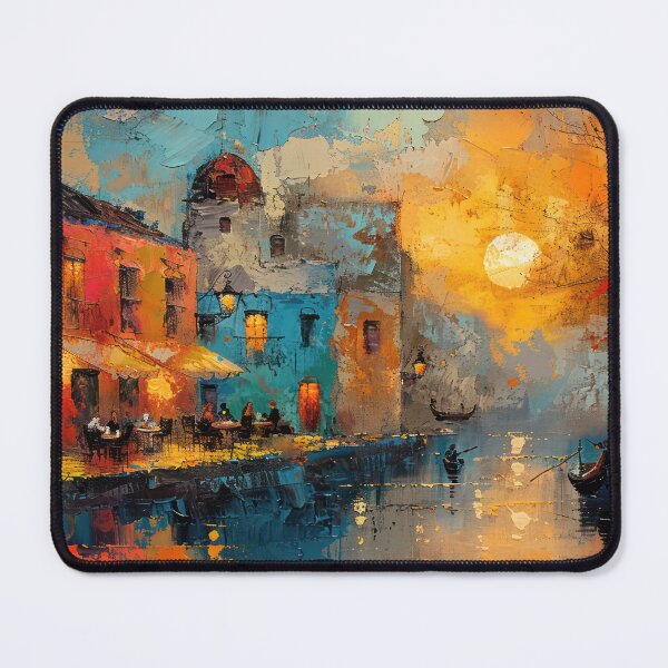 Item preview, Impressionist Street Cafe designed and sold by NeoNebulaArt.