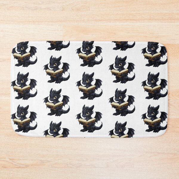 Item preview, Black Dragon Reading designed and sold by TheAnimalZ00.