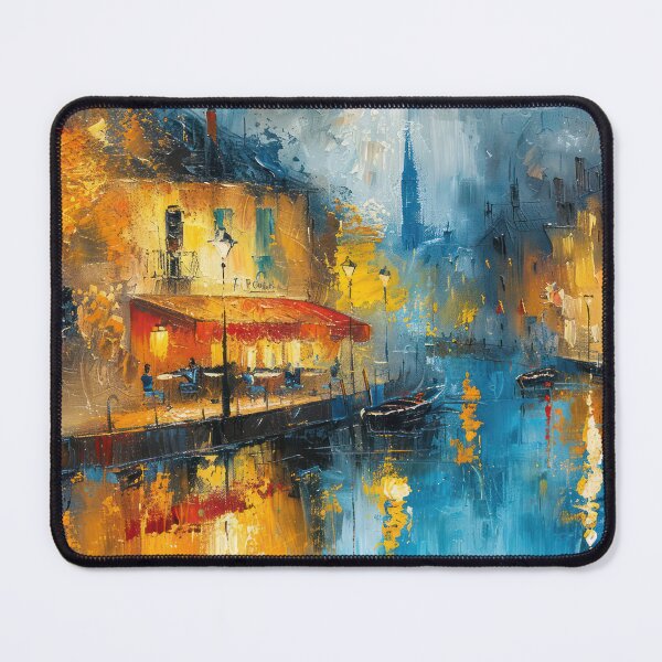 Item preview, Impressionist Street Cafe designed and sold by NeoNebulaArt.