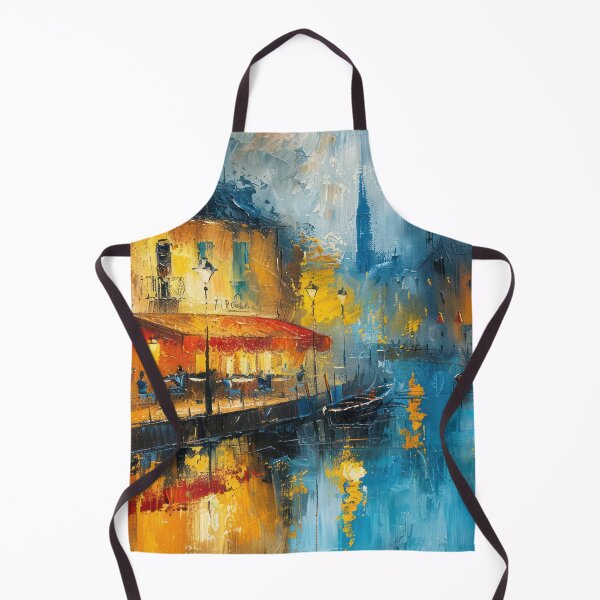 Item preview, Impressionist Street Cafe designed and sold by NeoNebulaArt.