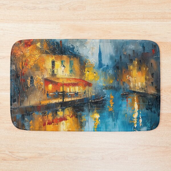 Item preview, Impressionist Street Cafe designed and sold by NeoNebulaArt.