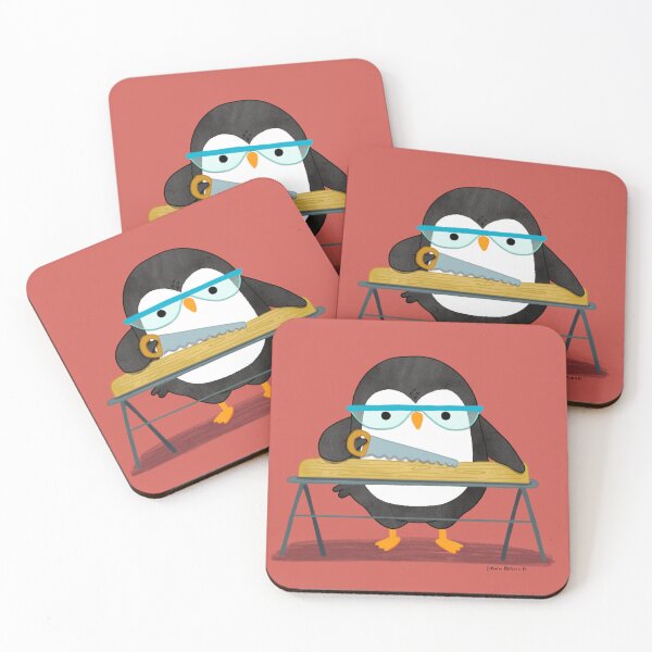 Item preview, Carpenter Penguin designed and sold by thepenguinsfamily.