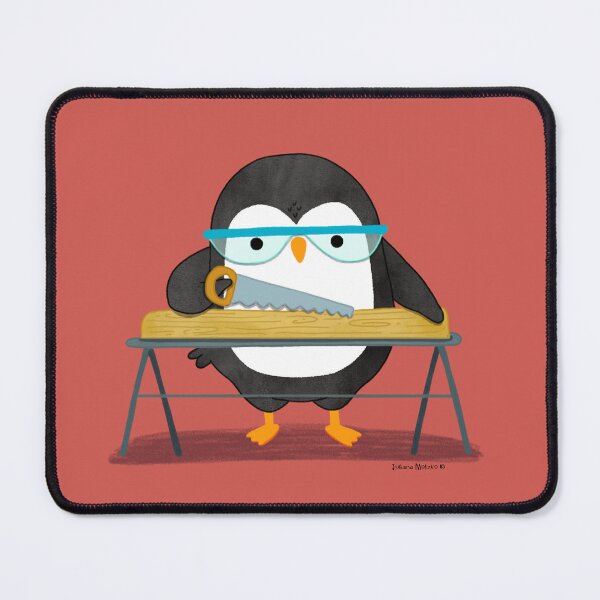 Item preview, Carpenter Penguin designed and sold by thepenguinsfamily.