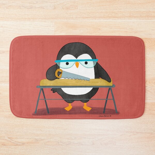 Item preview, Carpenter Penguin designed and sold by thepenguinsfamily.