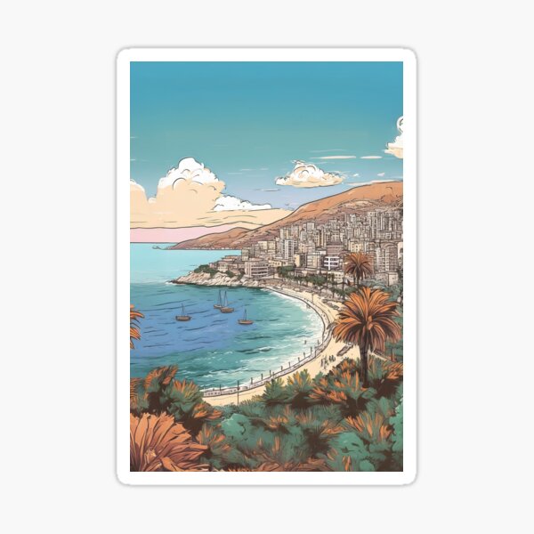 Vista previa del artículo con la obra «Costa albanesa», diseñado y vendido por kendellas.