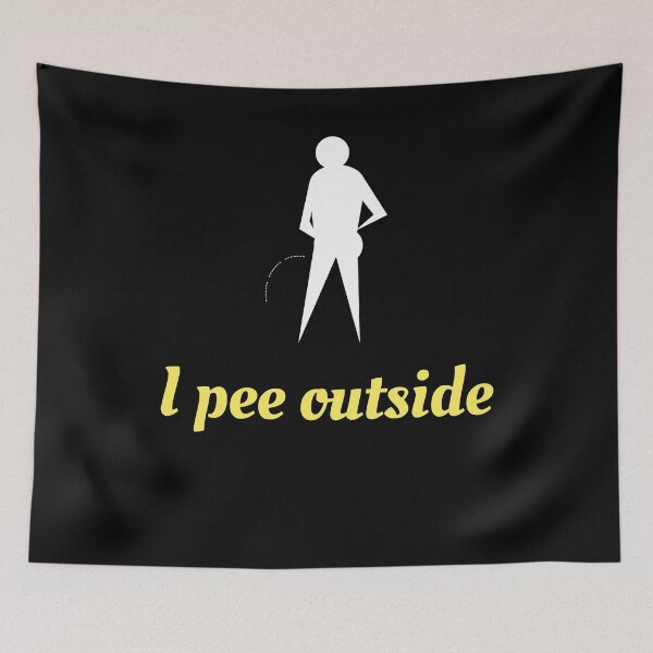 Item preview, I Pee Outside designed and sold by Pricity Designs.