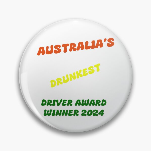 Item preview, DRUNKEST DRIVER AWARD designed and sold by James-J-M.