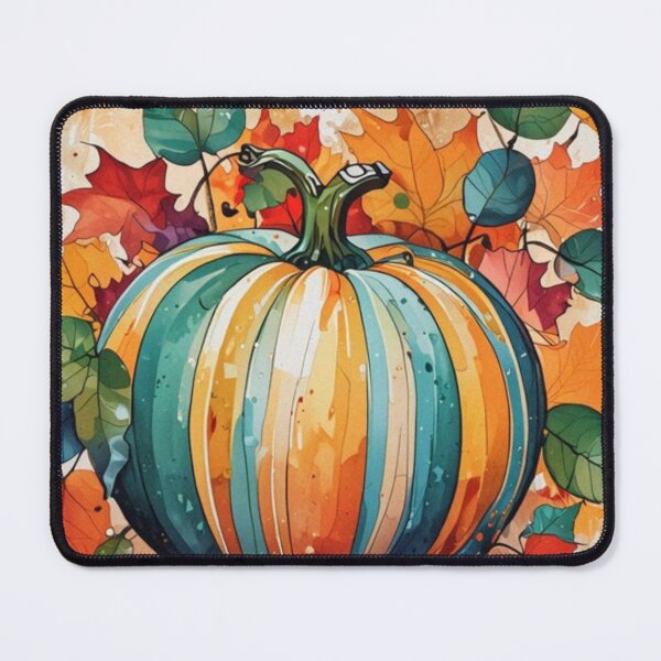 Item preview, Watercolor Fall Pumpkins designed and sold by Sol-threads.
