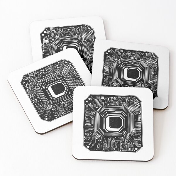 Item preview, Cpu Core Central Processor Unit Microchip Motherboard designed and sold by inkoutninja.