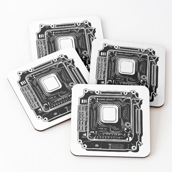 Item preview, Cpu Core Central Processor Unit Microchip Motherboard designed and sold by inkoutninja.