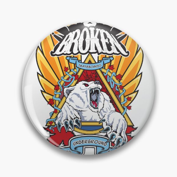 Item preview, Canadian Polar Bear Natas Tribute designed and sold by BrokenSk8boards.