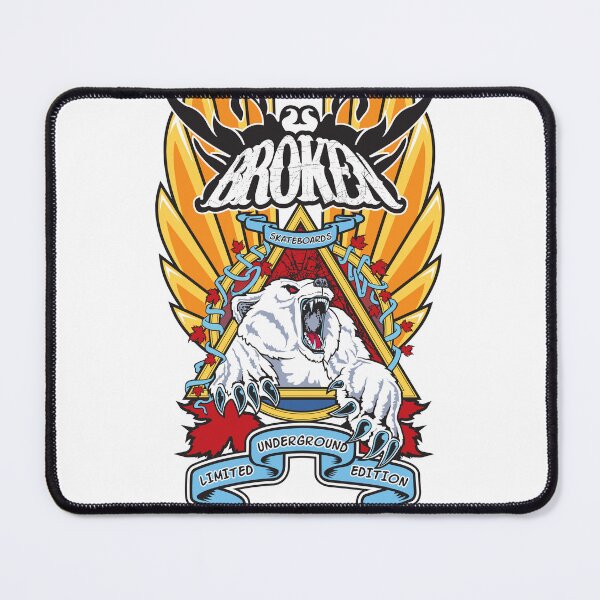Item preview, Canadian Polar Bear Natas Tribute designed and sold by BrokenSk8boards.