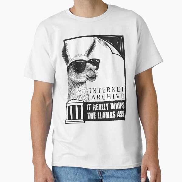 Item preview, Internet Archive Really Whips The Llama's A** designed and sold by ScientiaAcLabor.