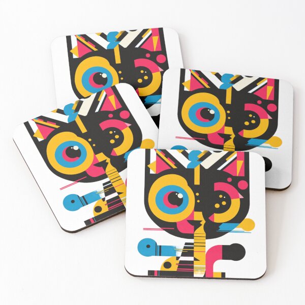 Item preview, Abstract Art - Cat Lover Design designed and sold by AtlanticAvenue.