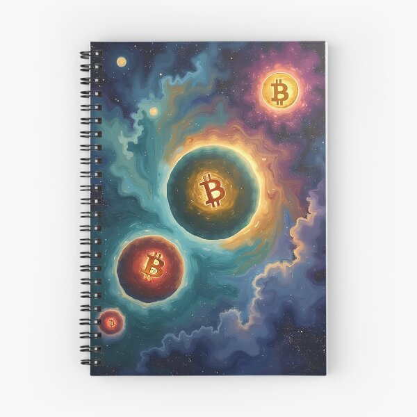 Item preview, Bitcoin Vortex Swirl into Innovation designed and sold by RadDeck.