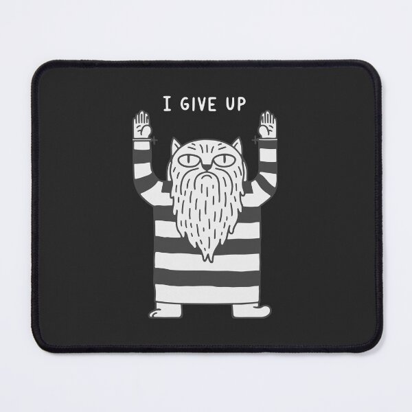 Item preview, I Give Up  (White) designed and sold by BackTime.