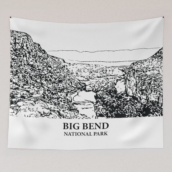 Item preview, Big Bend National Park designed and sold by Lakeric Cityscapes.