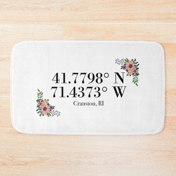 Item preview, Cranston, RI Coordinates designed and sold by mynameisliana.