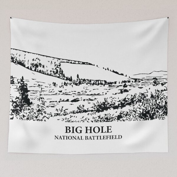Item preview, Big Hole National Battlefield designed and sold by Lakeric Cityscapes.