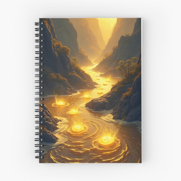 Item preview, Bitcoin Sparks Ignite Your Crypto Journey designed and sold by RadDeck.