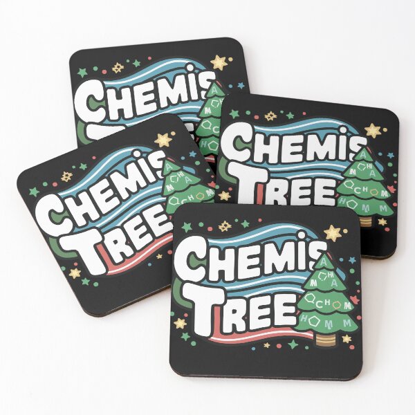Item preview, Chemis-Tree (Chemistry enthusiast/teacher) Holiday Christmas Chemistry  designed and sold by GraphicM0M.