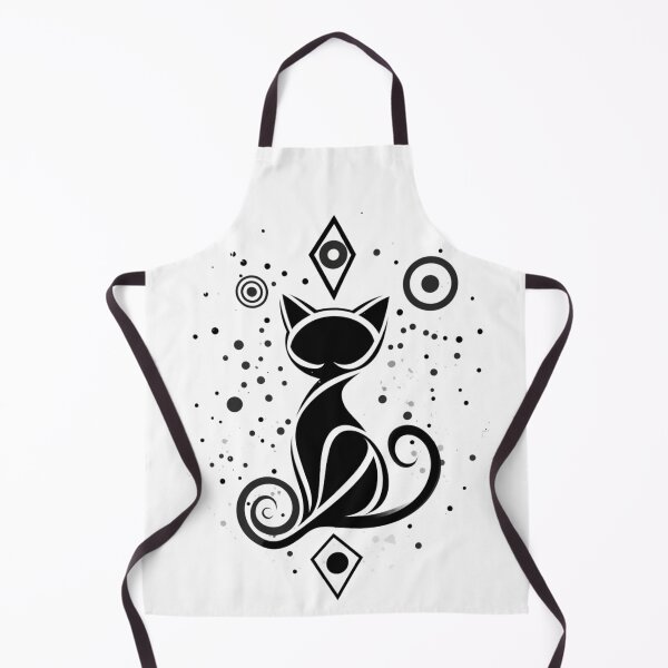Item preview, Minimalist Cat Design with Geometric Shapes - Modern Art designed and sold by AtlanticAvenue.