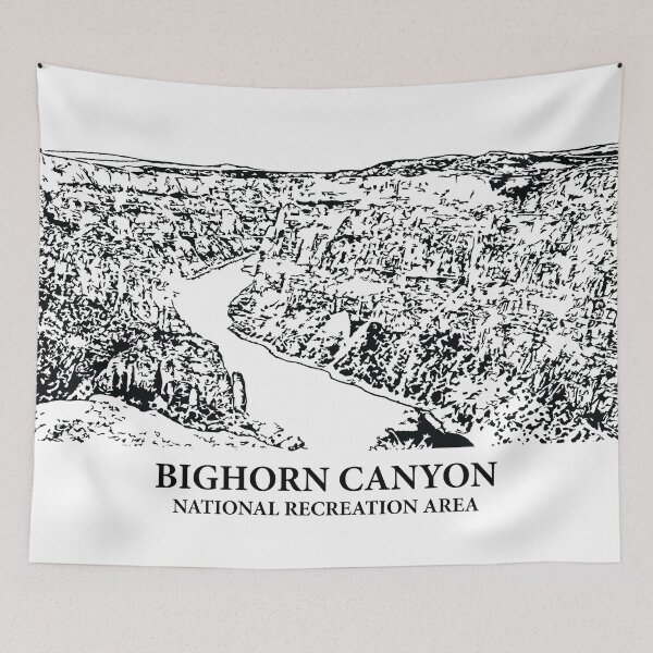 Item preview, Bighorn Canyon National Recreation Area designed and sold by Lakeric Cityscapes.
