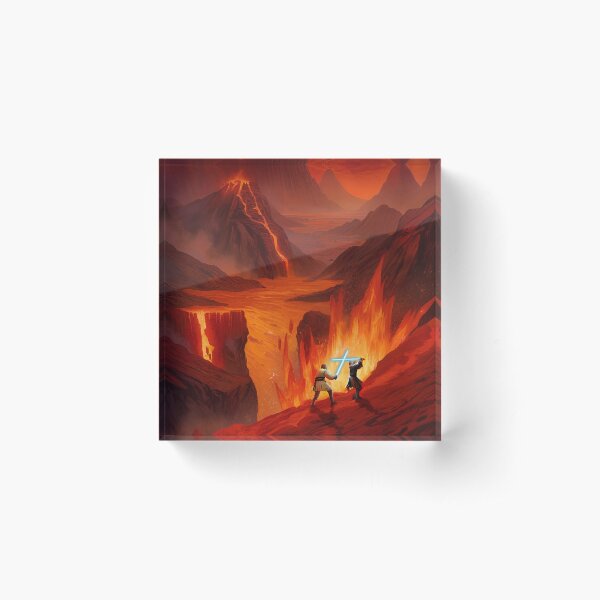Item preview, Konzeptkunst der Schlacht von Mustafar designed and sold by g0dDley.