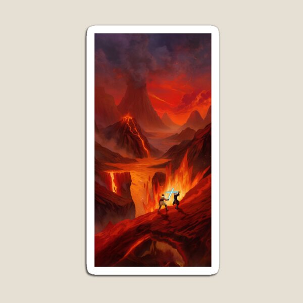 Item preview, Battle on Mustafar Concept Art designed and sold by g0dDley.