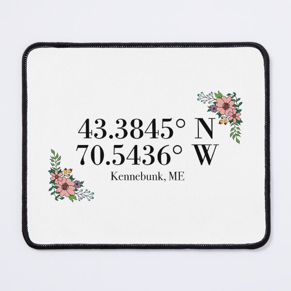 Item preview, Kennebunk, ME Coordinates designed and sold by mynameisliana.
