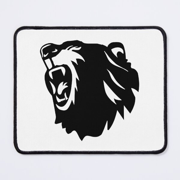 Item preview, Roaring Bear head Silhouette designed and sold by MagnoliaLake.