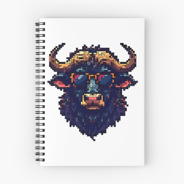Item preview, Mighty Pixels: Cape Buffalo in Style designed and sold by NaturePixel.