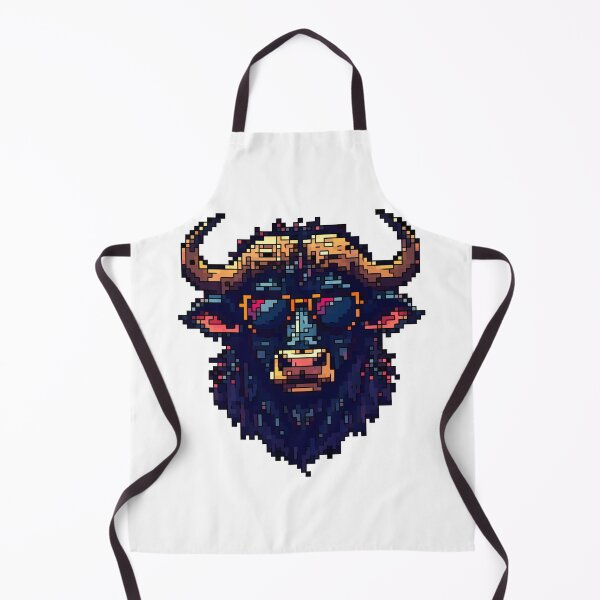 Item preview, Mighty Pixels: Cape Buffalo in Style designed and sold by NaturePixel.