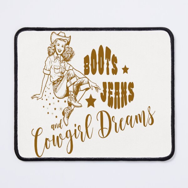 Item preview, Boots, Jeans, and Cowgirl Dreams - Western Graphic designed and sold by handsoftime2020.