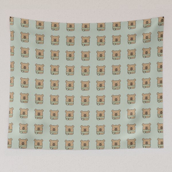Item preview, Capybara with scarf designed and sold by YQvibe Studio.