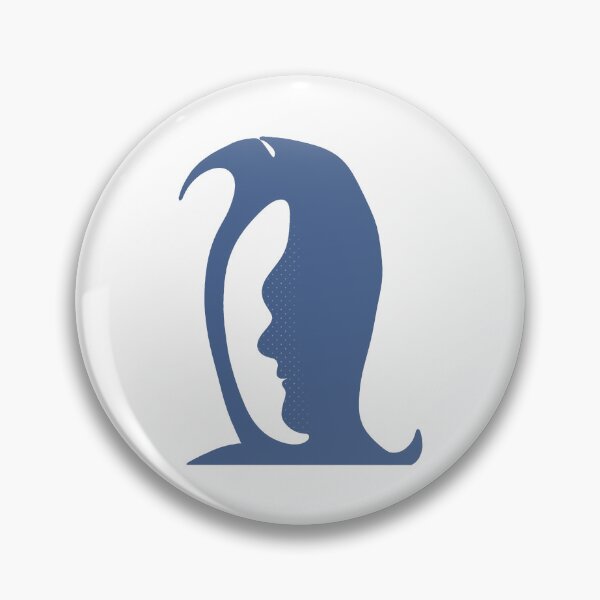 Item preview, A penguin or a face in this Fun Optical Illusion designed and sold by shopdiego.