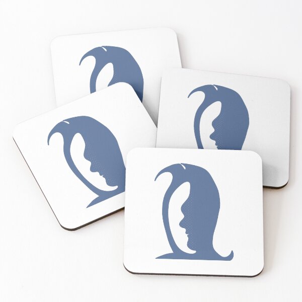 Item preview, A penguin or a face in this Fun Optical Illusion designed and sold by shopdiego.